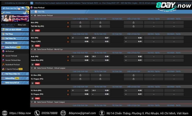 saba sports 8day 5